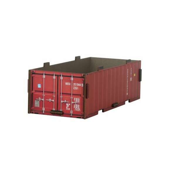 Container Stapelkiste klein - dunkelrot