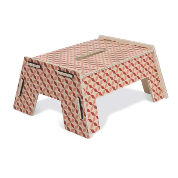 Footstool pink