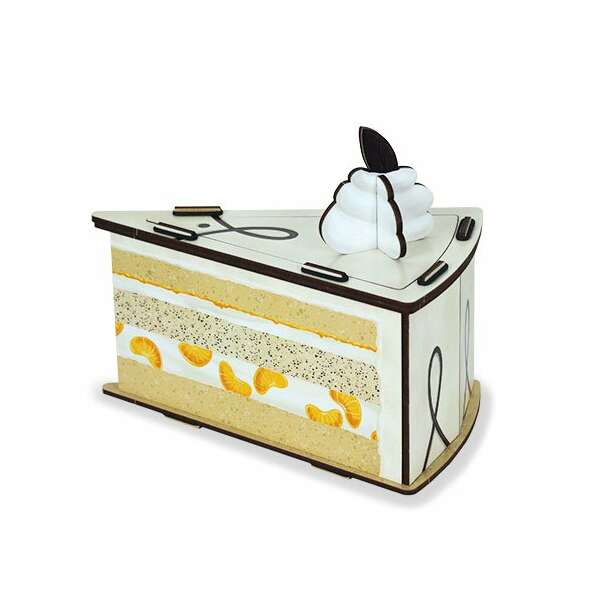 Cake Box large - cream