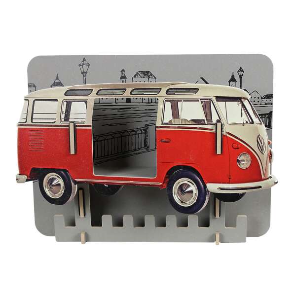 Wardrobe VW T1 red