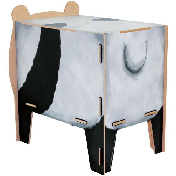 Vierbeiner Hocker Panda