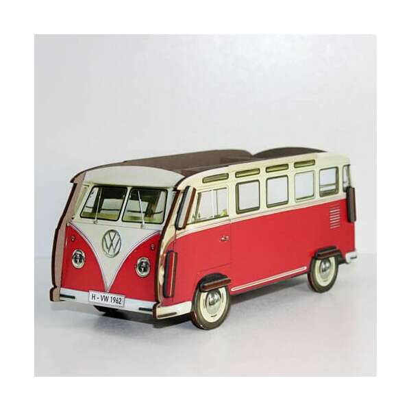 Pen Box VW-Bus red