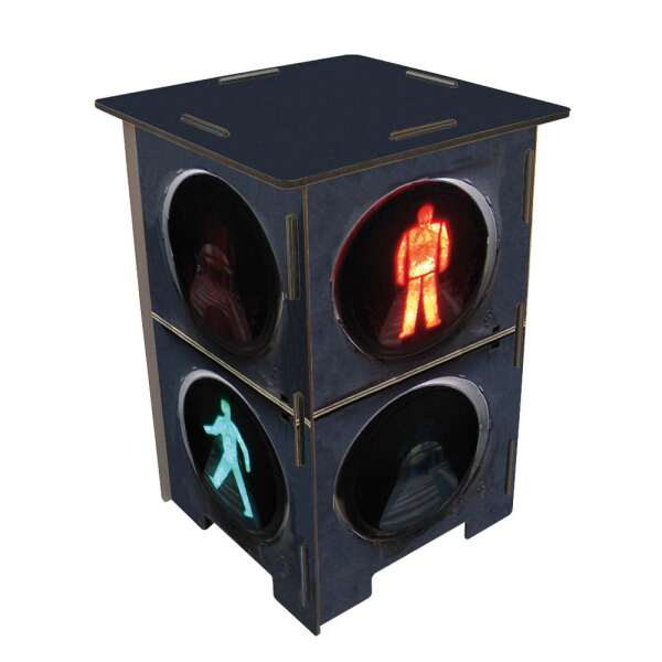 PHOTO STOOL - traffic light man