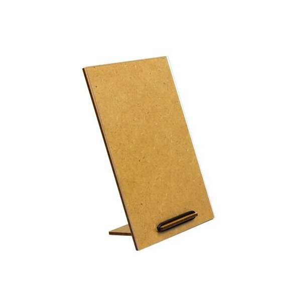 Schild DIN A6 hoch (2er Pack) - tiefschwarz